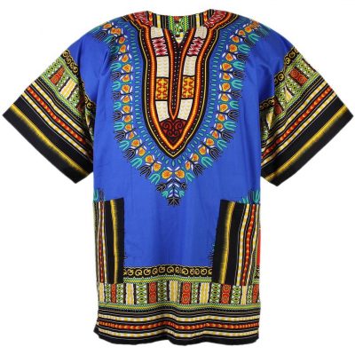 Blue African Dashiki Shirt for men and dashiki womens – Dashiki Shirt ...