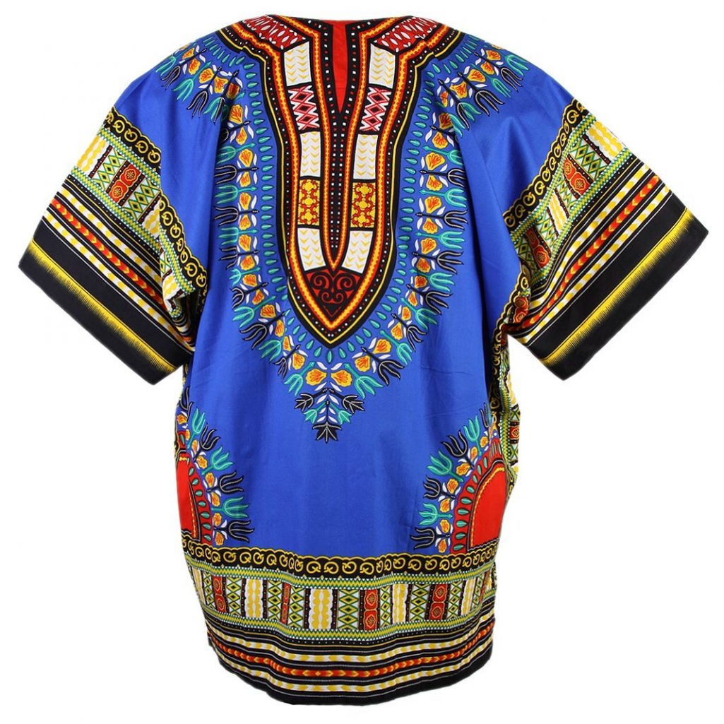 Blue African Dashiki Shirt for men and dashiki womens - Dashiki Shirt ...