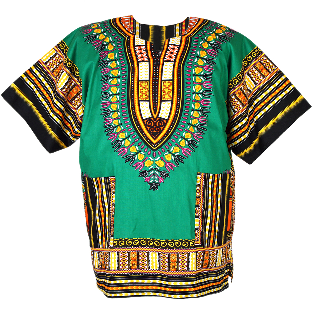 Green African Dashiki Shirt – Dashiki Shirt African
