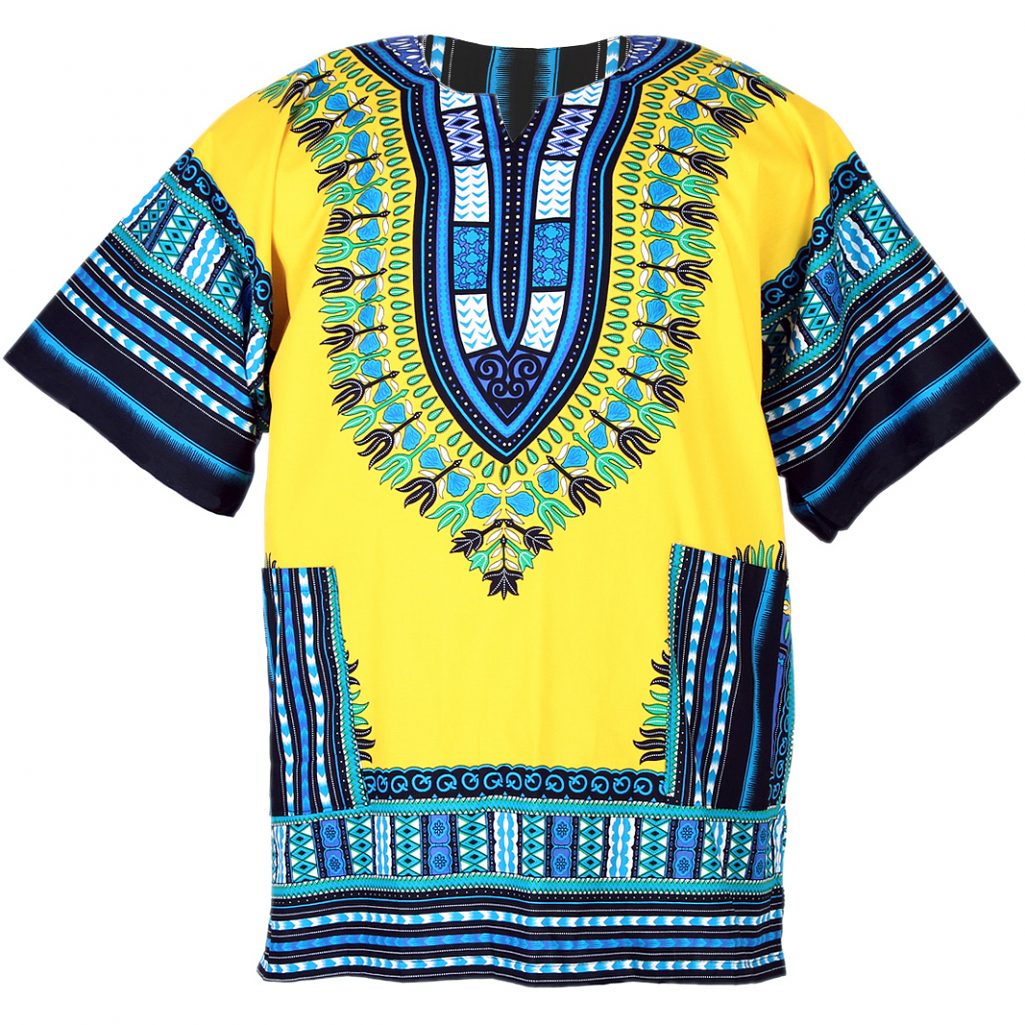 Blue African Dashiki Shirt for men and dashiki womens - Dashiki Shirt ...