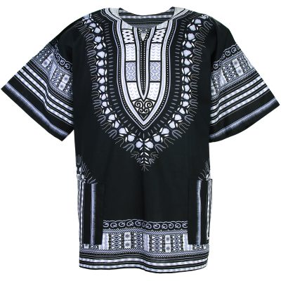 Black Dashiki Shirt