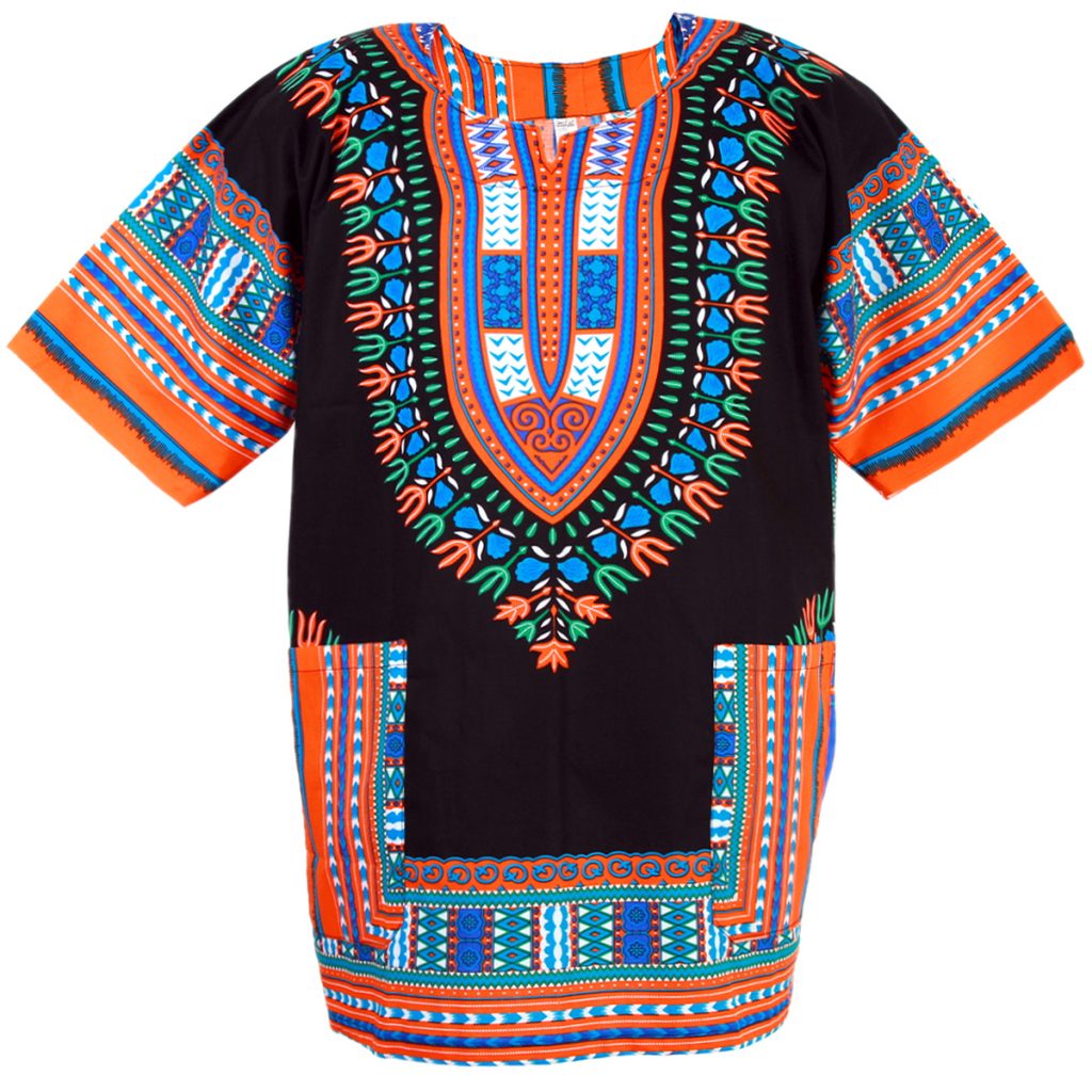 dashiki shirt dress