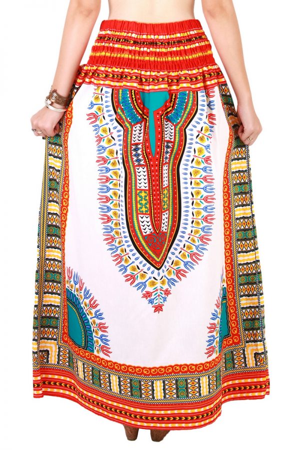 red and white dashiki