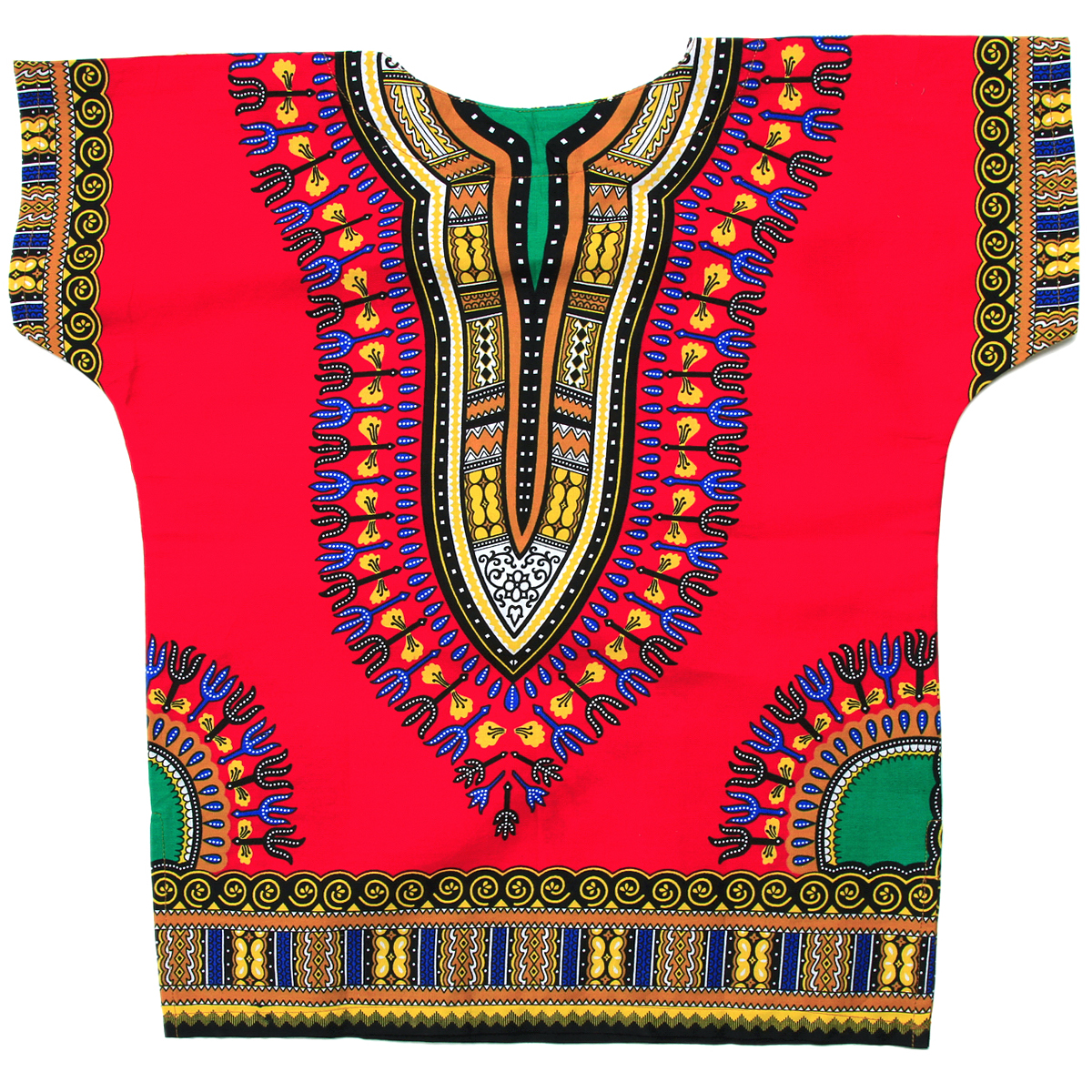 Red Toddler Kids African Dashiki Shirt & Short Set 1 – Dashiki Shirt ...